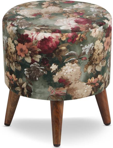 Globally Indian Solid Wood Standard Ottoman