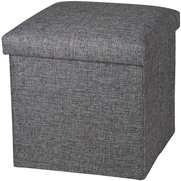NUVIO Solid Wood Cube Ottoman