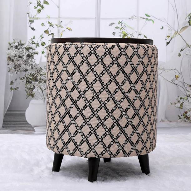 Greetwood Solid Wood Standard Ottoman