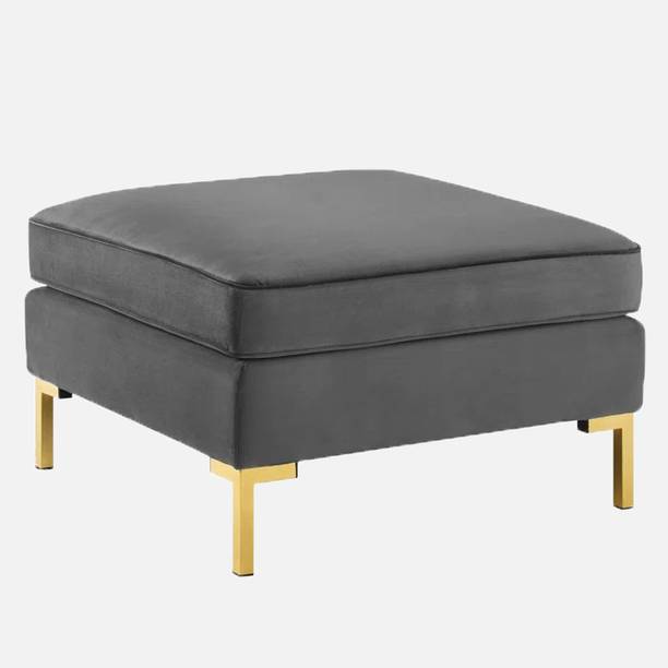Adorn Homez Fabric Cube Ottoman
