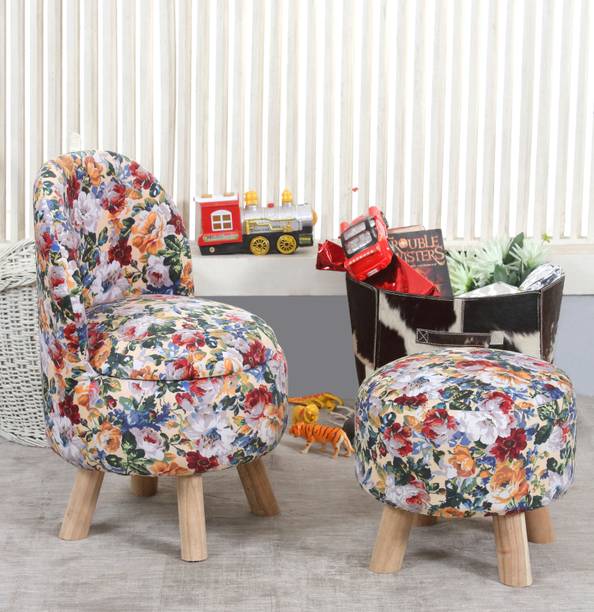 SmartKart Solid Wood Standard Ottoman