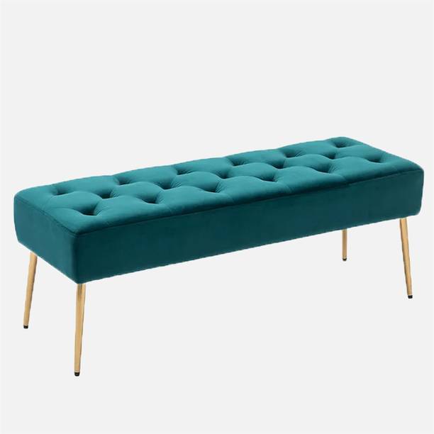 Adorn Homez Fabric Standard Ottoman