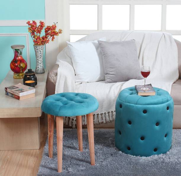 ShadowKart Solid Wood Standard Ottoman