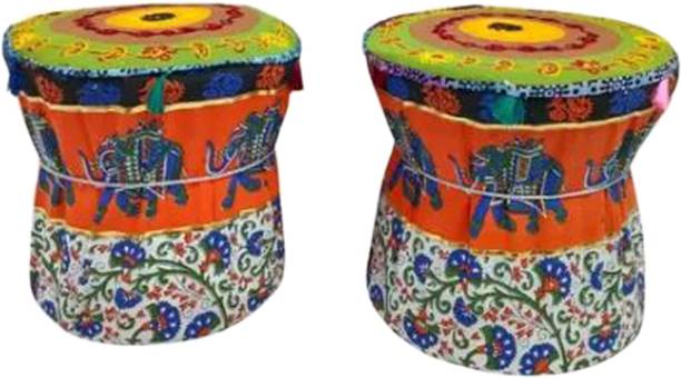 BHAWNA CREATIONS Fabric Pouf