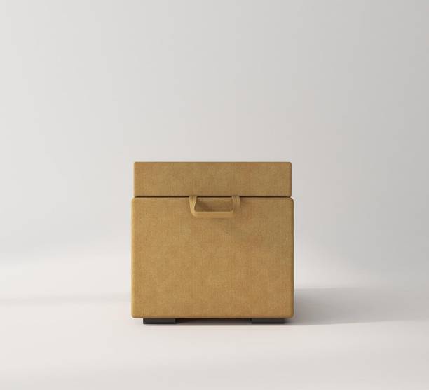 Horizontal Eight Solid Wood Standard Ottoman