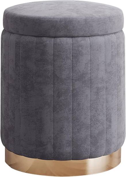 FLORIVA Solid Wood Standard Ottoman