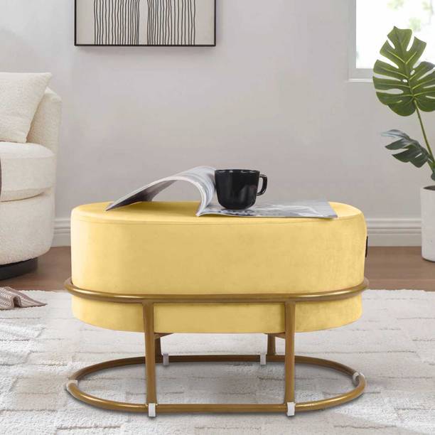 PRIMROSE Solid Wood Standard Ottoman