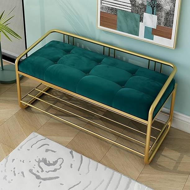 WLHANDICRAFT Metal Cocktail Ottoman