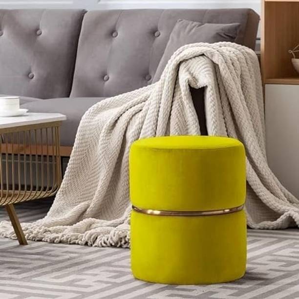 ROOMY SALES Solid Wood Standard Ottoman