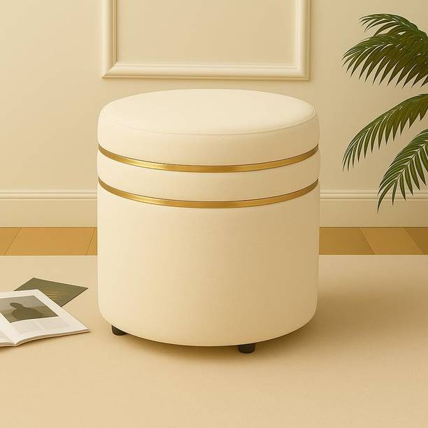 MUCRAFTS Solid Wood Standard Ottoman