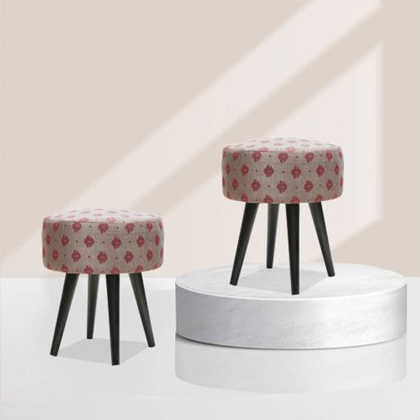 Aadhar Solid Wood Standard Ottoman