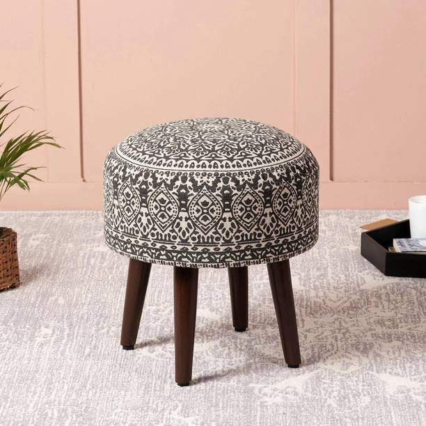nestroots Fabric Standard Ottoman