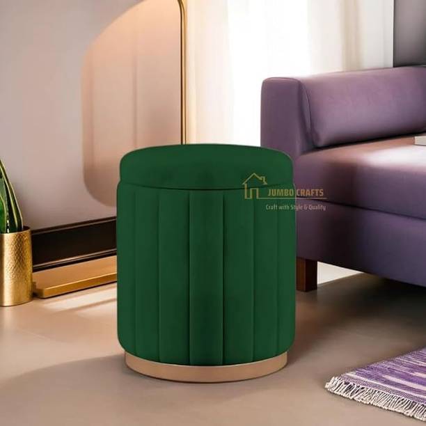 DECORO CRAFTS Fabric Standard Ottoman
