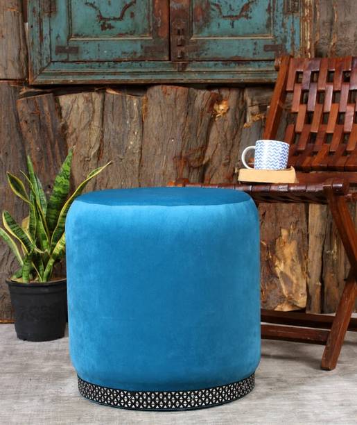 SmartKart Solid Wood Standard Ottoman