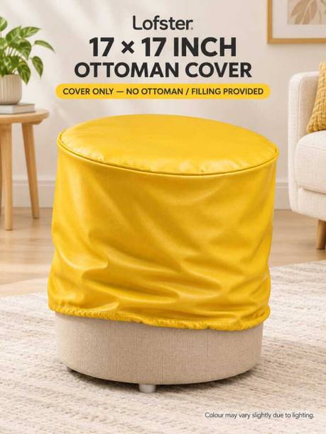Lofster Leatherette Standard Ottoman