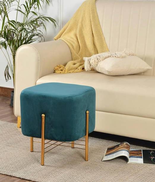 Ladliju Homes Metal Standard Ottoman