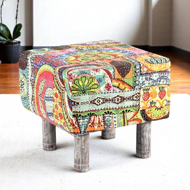 Flipkart Perfect Homes Solid Wood Standard Ottoman