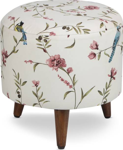 Globally Indian Solid Wood Standard Ottoman