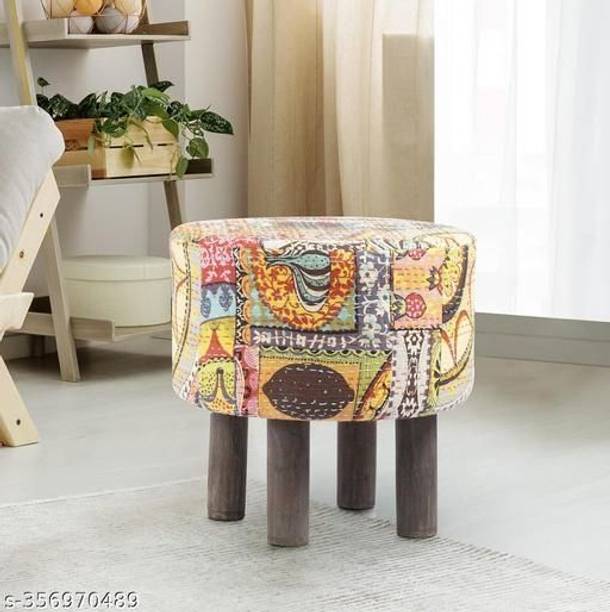 Flipkart Perfect Homes Solid Wood Standard Ottoman