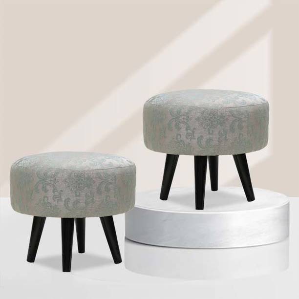 Aadhar Solid Wood Standard Ottoman