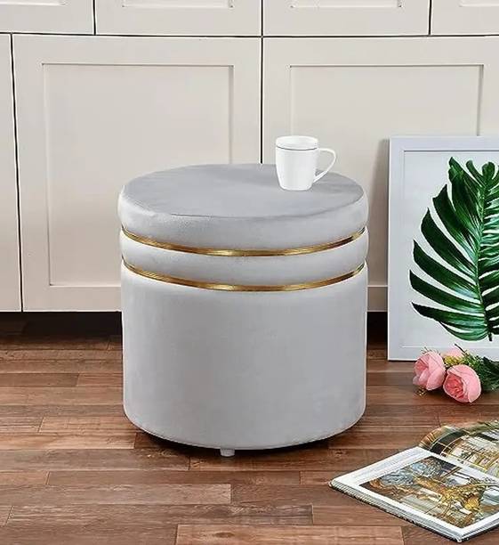 cozywood Fabric Pouf