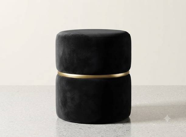 NSTRADERS Engineered Wood Standard Ottoman