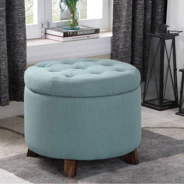 Rajesh Funiture Solid Wood Standard Ottoman