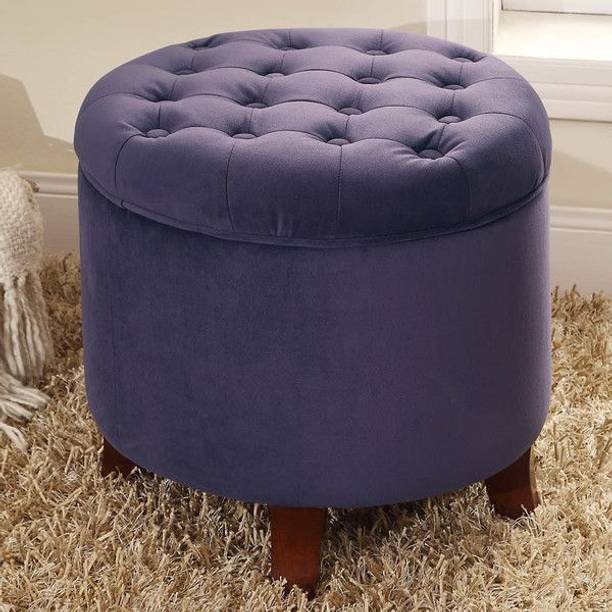 Rajesh Funiture Solid Wood Standard Ottoman