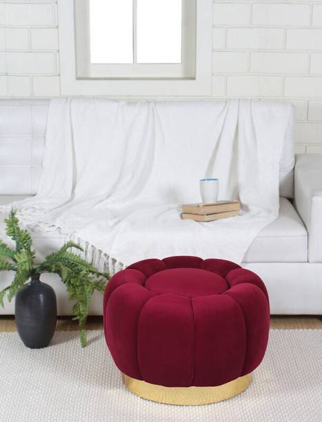 SmartKart Solid Wood Standard Ottoman