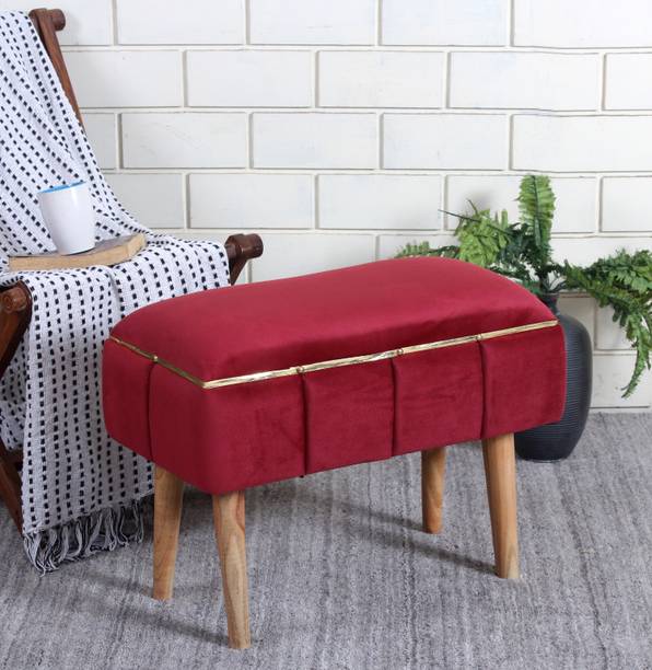 ShadowKart Solid Wood Standard Ottoman