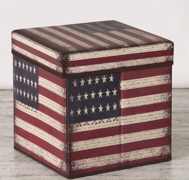Larihk Retail Fabric Cube Ottoman