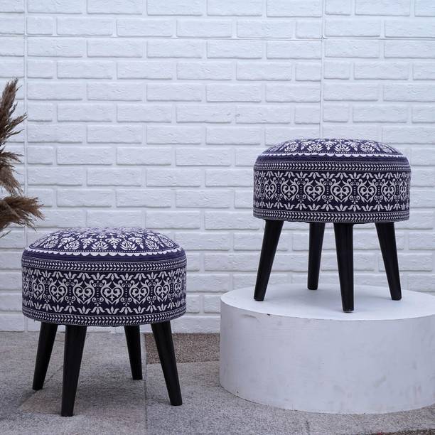 Greetwood Solid Wood Standard Ottoman