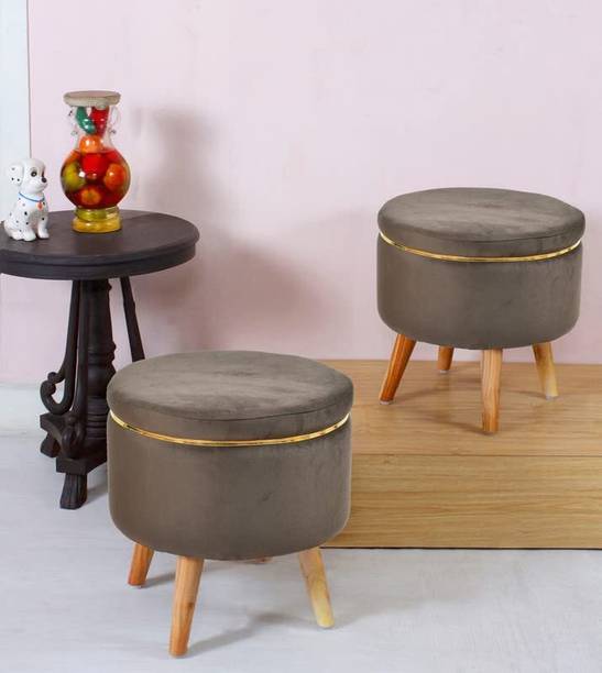 PLATINUMCRAFT Solid Wood Standard Ottoman