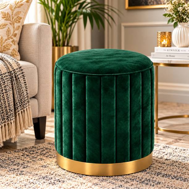 WOODSTONN Fabric Standard Ottoman