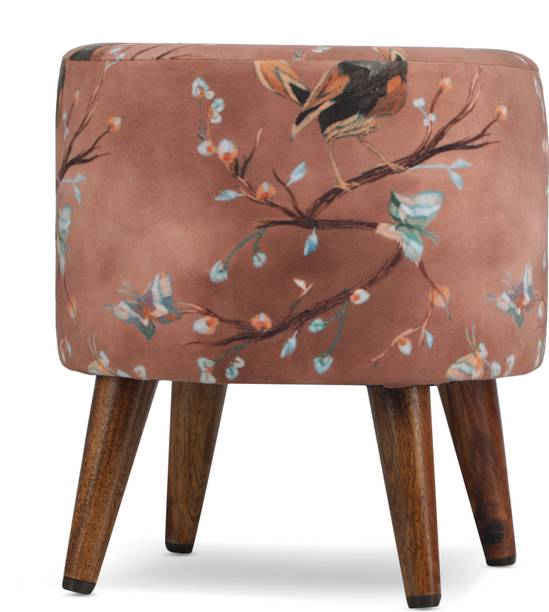 Globally Indian Solid Wood Standard Ottoman