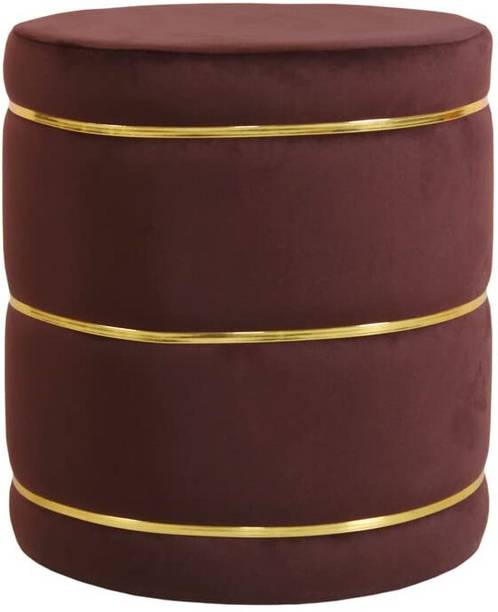 wooden king decor Pouffes Sitting Stool for Living Room, Mudda Puffy Wooden Ottoman Stools Stool