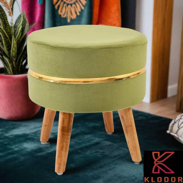 KLODOR Solid Wood Standard Ottoman
