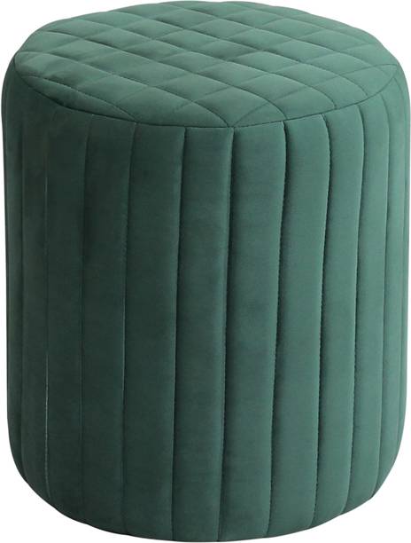 TrendyLivings Solid Wood Pouf