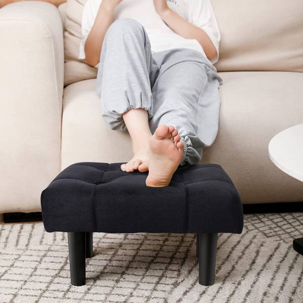 THANGLALA Solid Wood Pouf