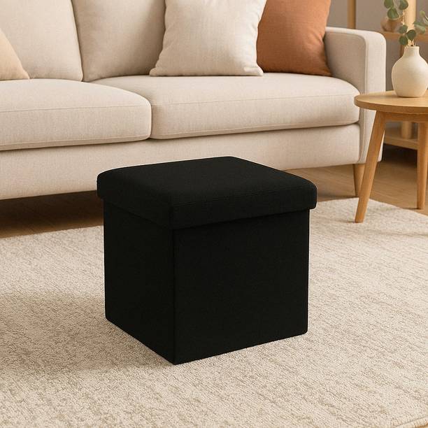 SKYZIART Fabric Cube Ottoman