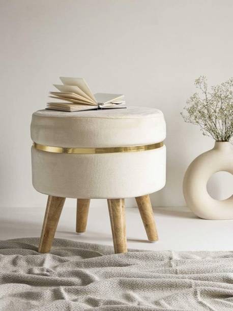 LIXERA Engineered Wood Standard Ottoman