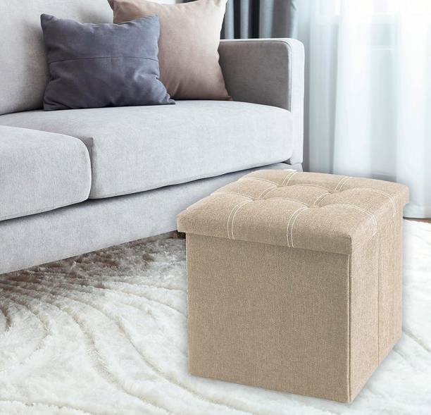 Larihk Retail Fabric Cube Ottoman
