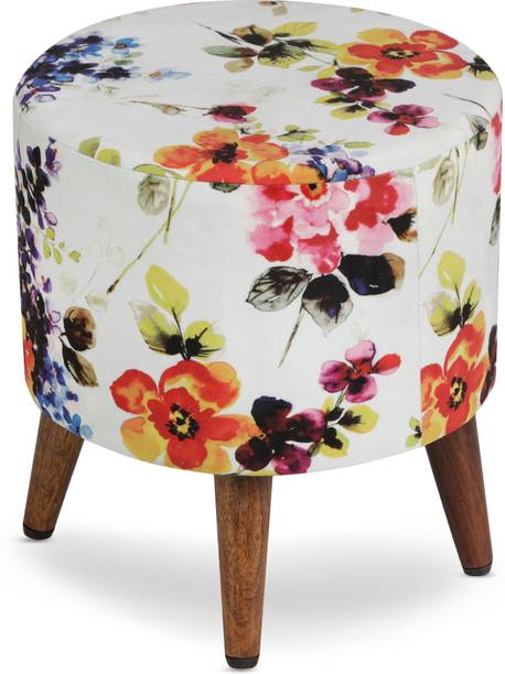 Globally Indian Solid Wood Standard Ottoman