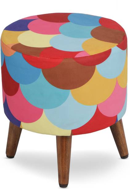 Globally Indian Solid Wood Standard Ottoman