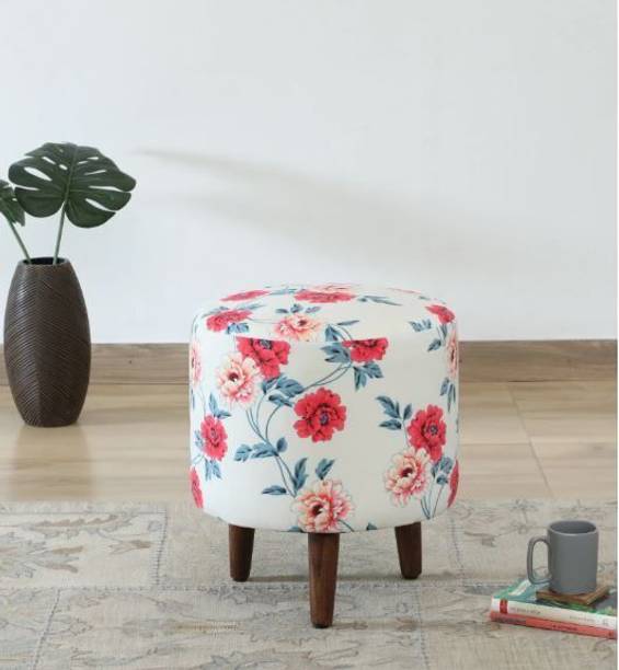 Creations decor Solid Wood Standard Ottoman