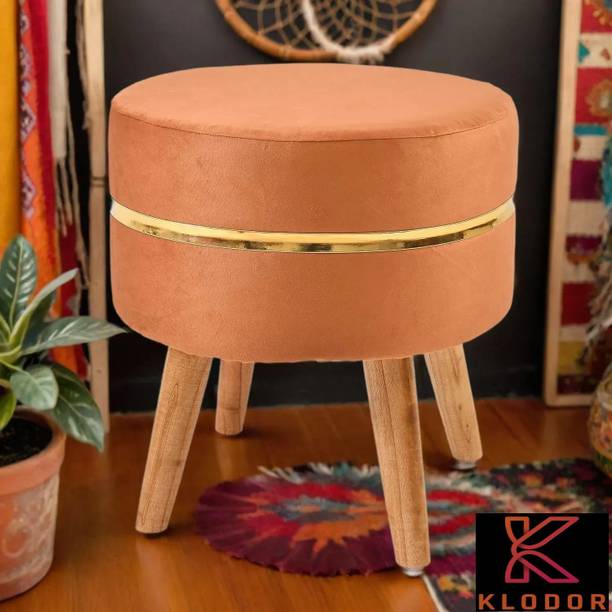 KLODOR Solid Wood Standard Ottoman