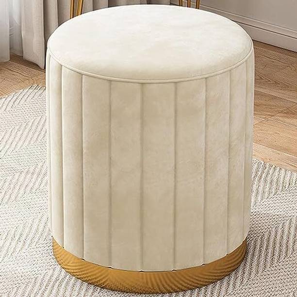 DECORO CRAFTS Fabric Standard Ottoman