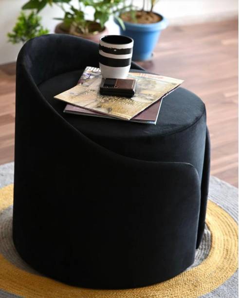 Chaahat Furniture Engineered Wood Standard Ottoman