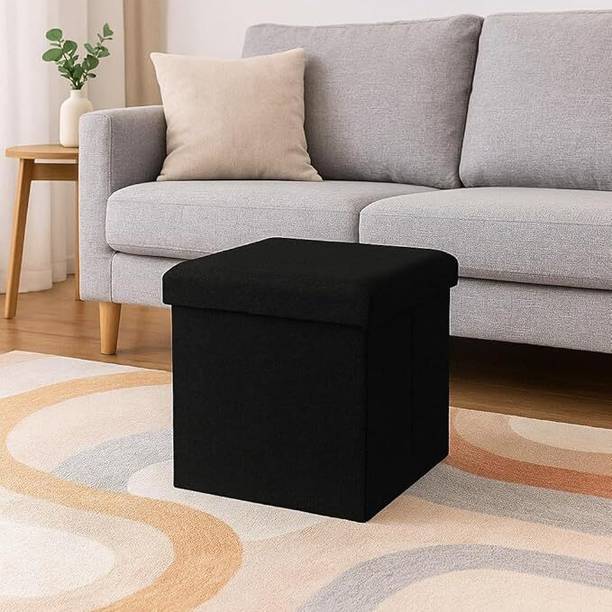 ShadowKart Solid Wood Cube Ottoman