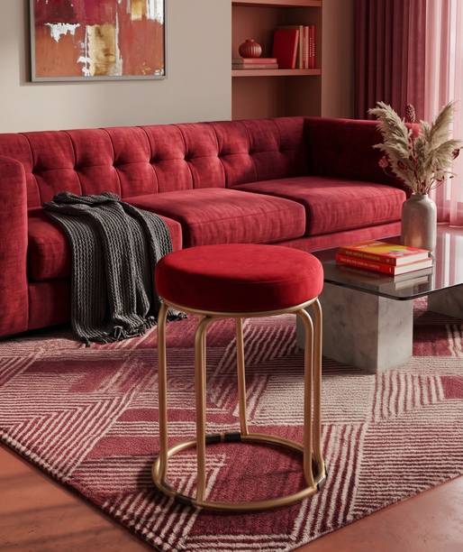 The Merchant Store The Merchant Store Side Stool,living room stool, dressing table stool, Metal Bar Stool